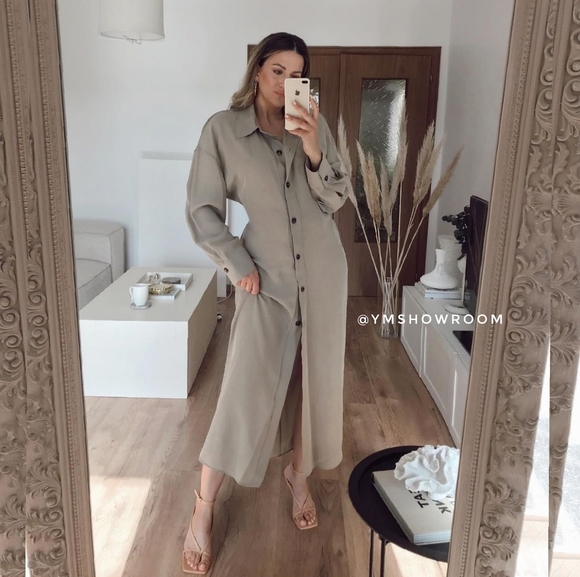 Zara Dresses & Skirts - ZARA Viscose Shirt dress